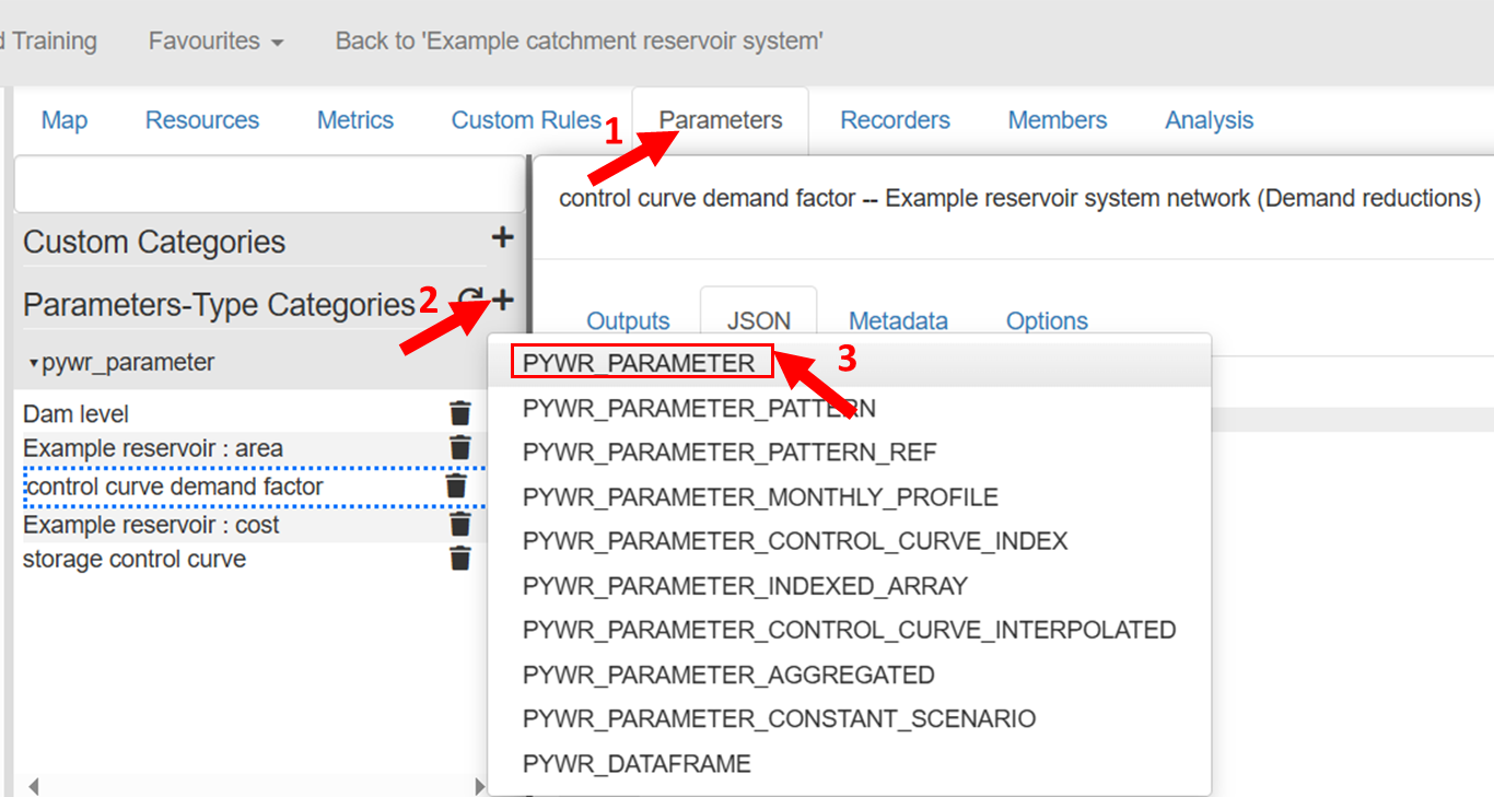 Add a new Pywr_parameter