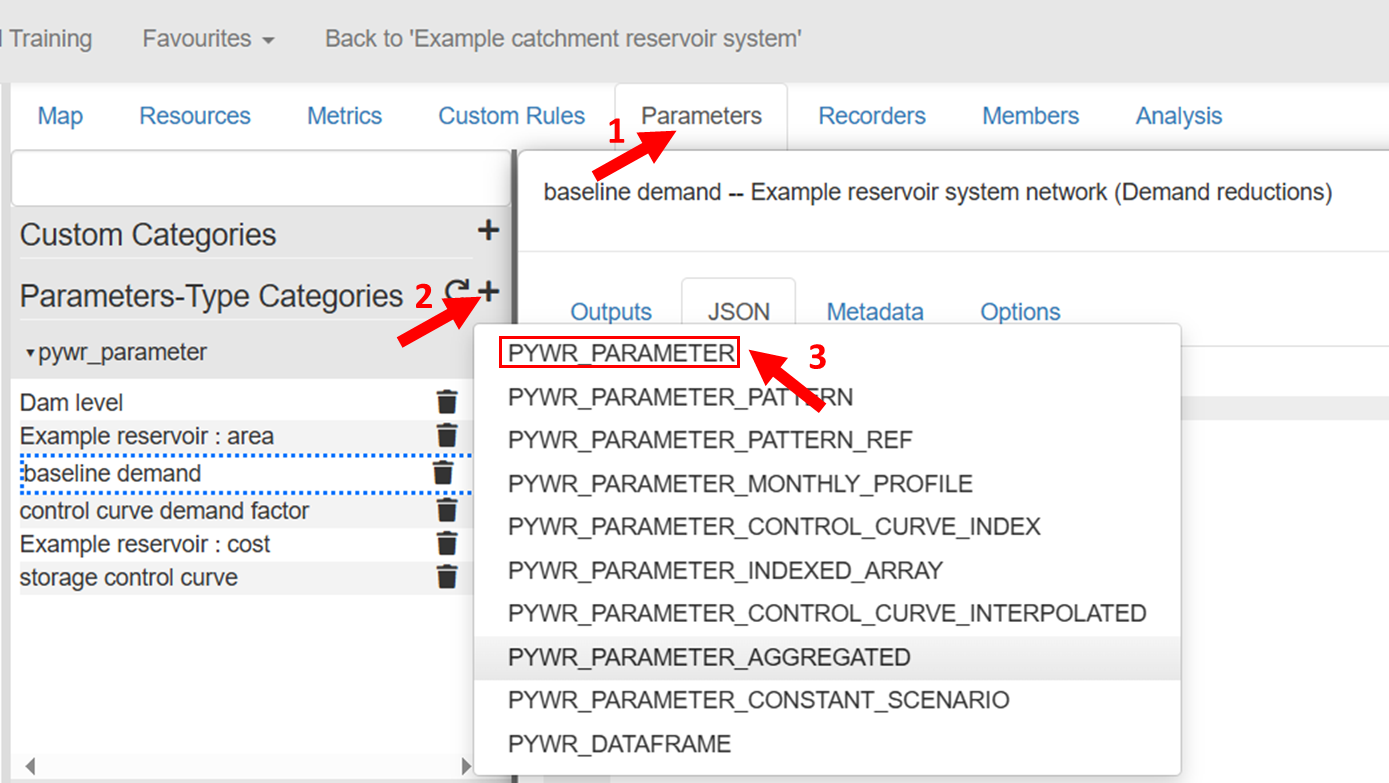 Add a new Pywr_parameter